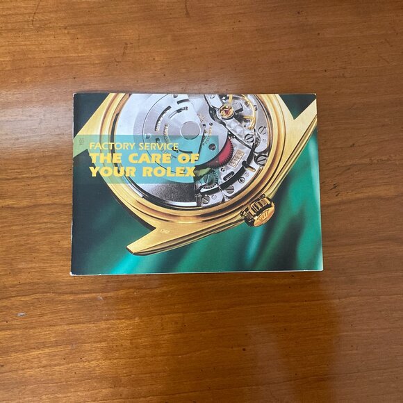 Rolex Other - Rolex Factory Service Booklet